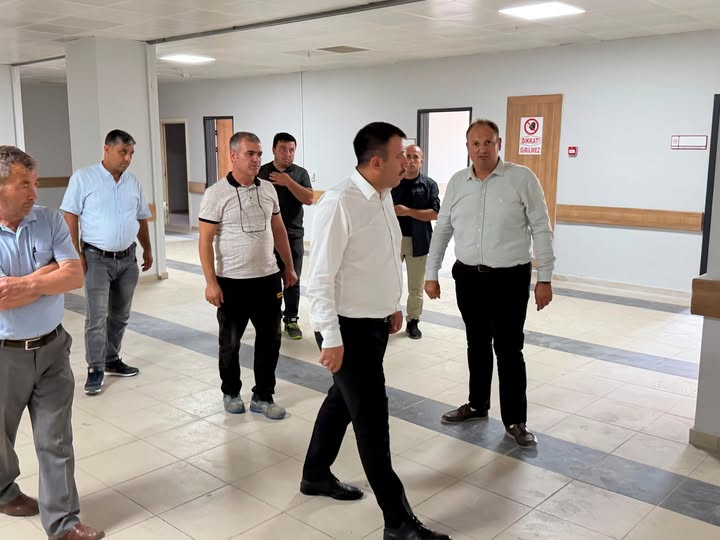 Kaymakam Yurdagül, Eski Devlet Hastanesi Binasındaki Çalışmaları İnceledi Düziçi Kaymakamı K...
