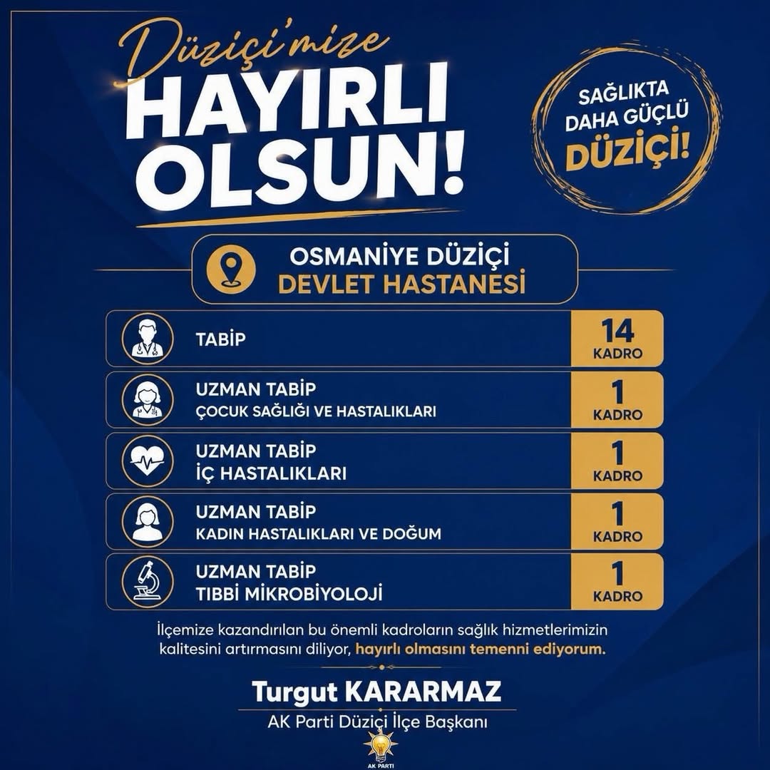 Düziçi Gündem TV Posted